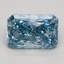 1.71 Ct. Fancy Vivid Blue Radiant Lab Grown Diamond