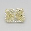 0.48 Ct. Fancy Light Yellow Radiant Lab Grown Diamond