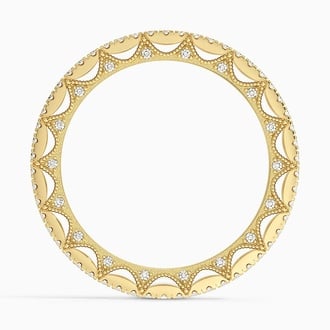 Tacori Lunetta Crescent Eternity Diamond Ring (1/2 ct. tw.)