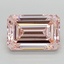 5.00 Ct. Fancy Intense  Pink Emerald Lab Grown Diamond
