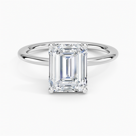 Platinum Gwen Perfect Fit Solitaire Ring