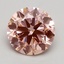 1.50 Ct. Fancy Intense Pink Round Lab Grown Diamond