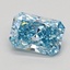 1.04 Ct. Fancy Vivid Blue Radiant Lab Grown Diamond