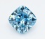 2.51 Ct. Fancy Vivid  Blue Cushion Lab Grown Diamond