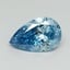 1.04 Ct. Fancy Vivid Blue Pear Lab Grown Diamond