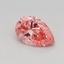 0.31 Ct. Fancy Vivid Pink Pear Lab Grown Diamond