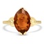 Victorian Citrine Cocktail Ring