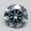 2.00 Ct. Fancy Intense Blue Round Lab Grown Diamond