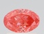 0.79 Ct. Fancy Vivid Pink Oval Lab Grown Diamond