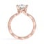 Twisted Princess-Cut Diamond Ring, smallview