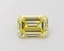 1.04 Ct. Fancy Light Yellow Emerald Lab Grown Diamond
