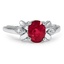 Retro Ruby Vintage Ring