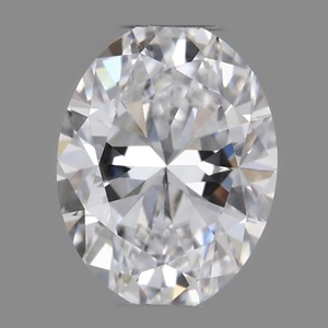 Oval diamond — real photo