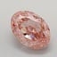 3.48 Ct. Fancy Vivid  Pink Oval Lab Grown Diamond