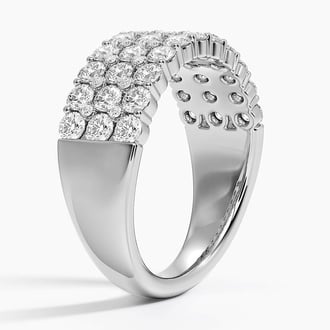 Three Row Lab Diamond Ring (1 1/2 ct. tw.)