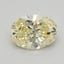 0.53 Ct. Fancy Yellow Oval Lab Grown Diamond