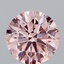 1.37 Ct. Fancy Intense Pink Round Lab Grown Diamond
