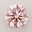 2.75 Ct. Fancy Intense  Pink Round Lab Grown Diamond