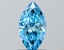 1.50 Ct. Fancy Vivid Blue Marquise Lab Grown Diamond