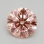 2.01 Ct. Fancy Intense Pink Round Lab Grown Diamond