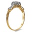 The Sanaz Ring, smalltop view on a hand