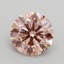 2.04 Ct. Fancy Intense Pink Round Lab Grown Diamond