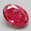 8.03 Ct. Fancy Vivid  Red Oval Lab Grown Diamond