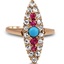 Victorian Turquoise Vintage Ring