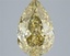 4.03 Ct. Fancy Intense  Yellow Pear Lab Grown Diamond