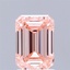 1.93 Ct. Fancy Vivid Pink Emerald Lab Grown Diamond