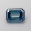 2.02 Ct. Fancy Vivid Blue Emerald Lab Grown Diamond