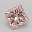 1.56 Ct. Fancy Intense Pink Princess Lab Grown Diamond