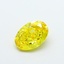 1.59 Ct. Fancy Vivid  Yellow Oval Lab Grown Diamond