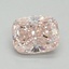 1.96 Ct. Fancy Intense Pink Cushion Lab Grown Diamond