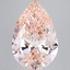 10.02 Ct. Fancy Intense  Pink Pear Lab Grown Diamond