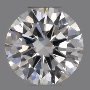Round diamond — real photo