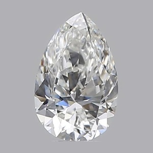 Pear diamond — real photo