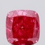 2.70 Ct. Fancy Vivid Pink Cushion Lab Grown Diamond