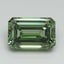 7.09 Ct. Fancy Vivid Green Emerald Lab Grown Diamond