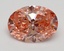 3.06 Ct. Fancy Vivid Pink Oval Lab Grown Diamond