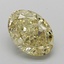 3.24 Ct. Fancy Intense Yellow Oval Lab Grown Diamond