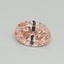 0.30 Ct. Fancy Intense Pink Oval Lab Grown Diamond