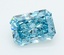 3.52 Ct. Fancy Vivid  Blue Radiant Lab Grown Diamond