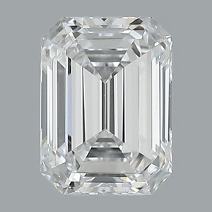 Emerald diamond — real photo
