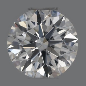 Round diamond — real photo