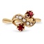 Victorian Ruby Vintage Ring