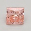 1.59 Ct. Fancy Intense Pink Princess Lab Grown Diamond