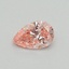 0.30 Ct. Fancy Vivid Pink Pear Lab Grown Diamond