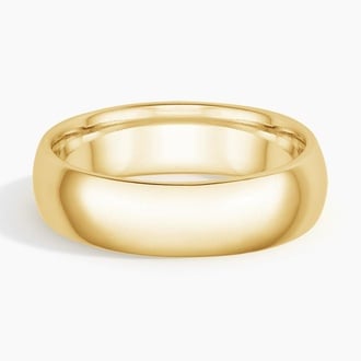 6mm Comfort Fit Wedding Ring