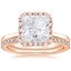 14KR Moissanite Vienna Diamond Bridal Set (1/2 ct. tw.), smalltop view